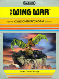 Wing War Colecovision  box art